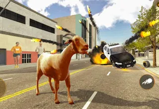 Angry Goat Wild Animal Rampage
